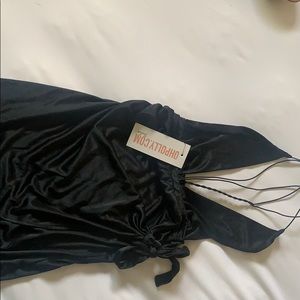 Sexy Satin Black Dress